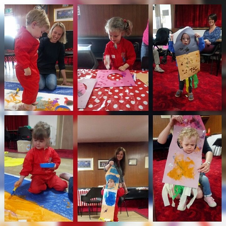 Our Little Explorers made some fantastic rockets for Circles, Squares and Triangles week 🚀❤️ #inspiringimaginations #littleexplorers