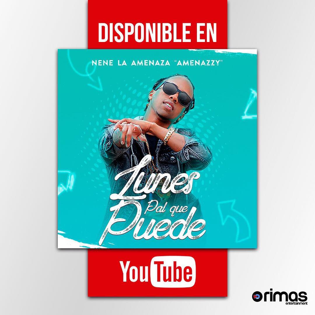 Si aún no has visto mi nuevo video musical, este es el momento para entrar a mi canal de YOUTUBE/Amenazzy