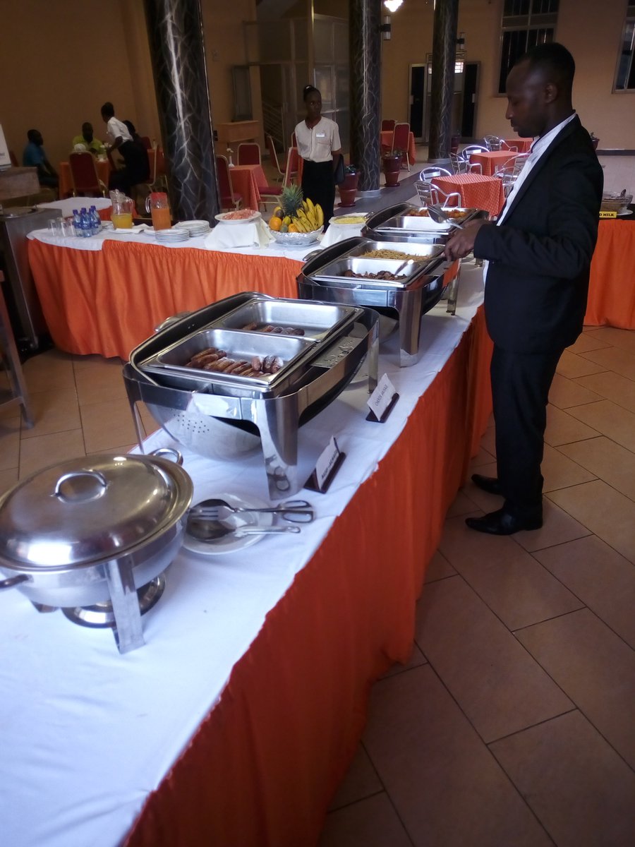 For Breakfast Buffet and English Breakfast we are always there to satisfy you. #HotelTriangle #kampala Share with us your moments!