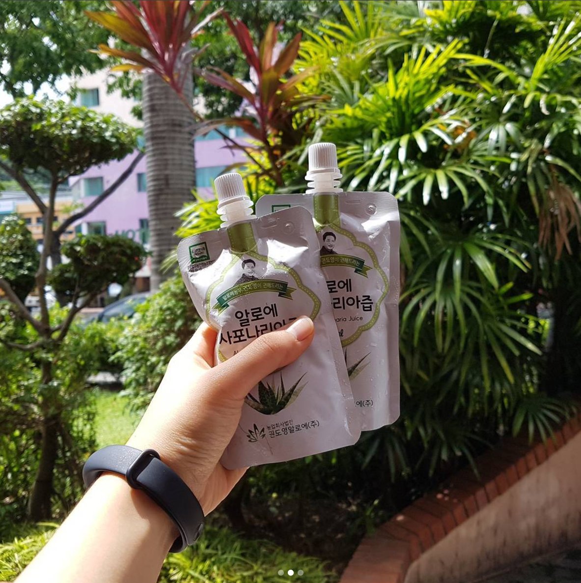 건강하고 간편하게 한 팩 챙기세요! (>_<)b
다이어트, 피부미용에 최고인 사포나리아!🥒🍃⛹🏻‍♀️

알로에 #사포나리아 는 칼로리 걱정도 없고,
#변비, 피부 고민인 여성분들에게 최고! 🤤👍🏻⛹🏻‍♀️❤️ 

네이버에 <#권도영알로에>를 검색! 🤗