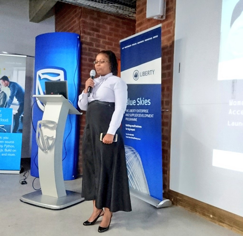 Today we launch the Woman in Technology Accelerator powered by @SB_BizConnect <a href="/StandardBankZA/">Standard Bank ZA</a> <a href="/SBGroup/">Standard Bank Group</a> and <a href="/LibertyGroupSA/">Liberty Group SA</a> #SBIncubator!!