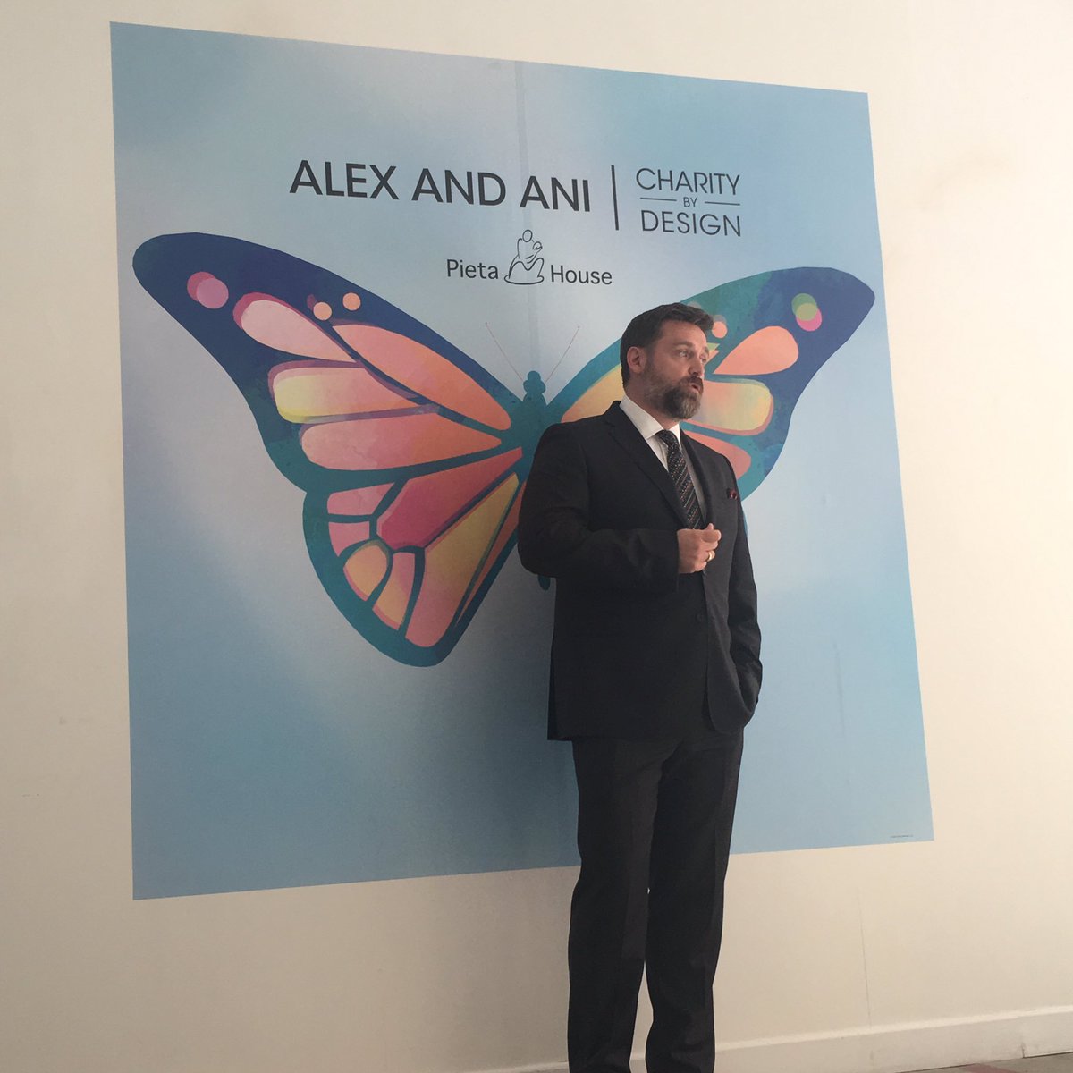 jessbanaghan's tweet image. CEO of @PietaHouse, Brian Higgins is here to celebrate this collaboration with @alexandani to help create empowerment #StartPositive