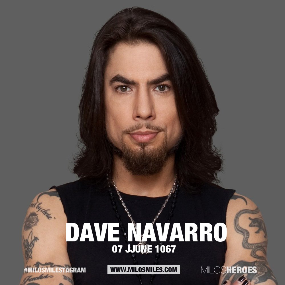 Happy Birthday Dave Navarro (070667) 