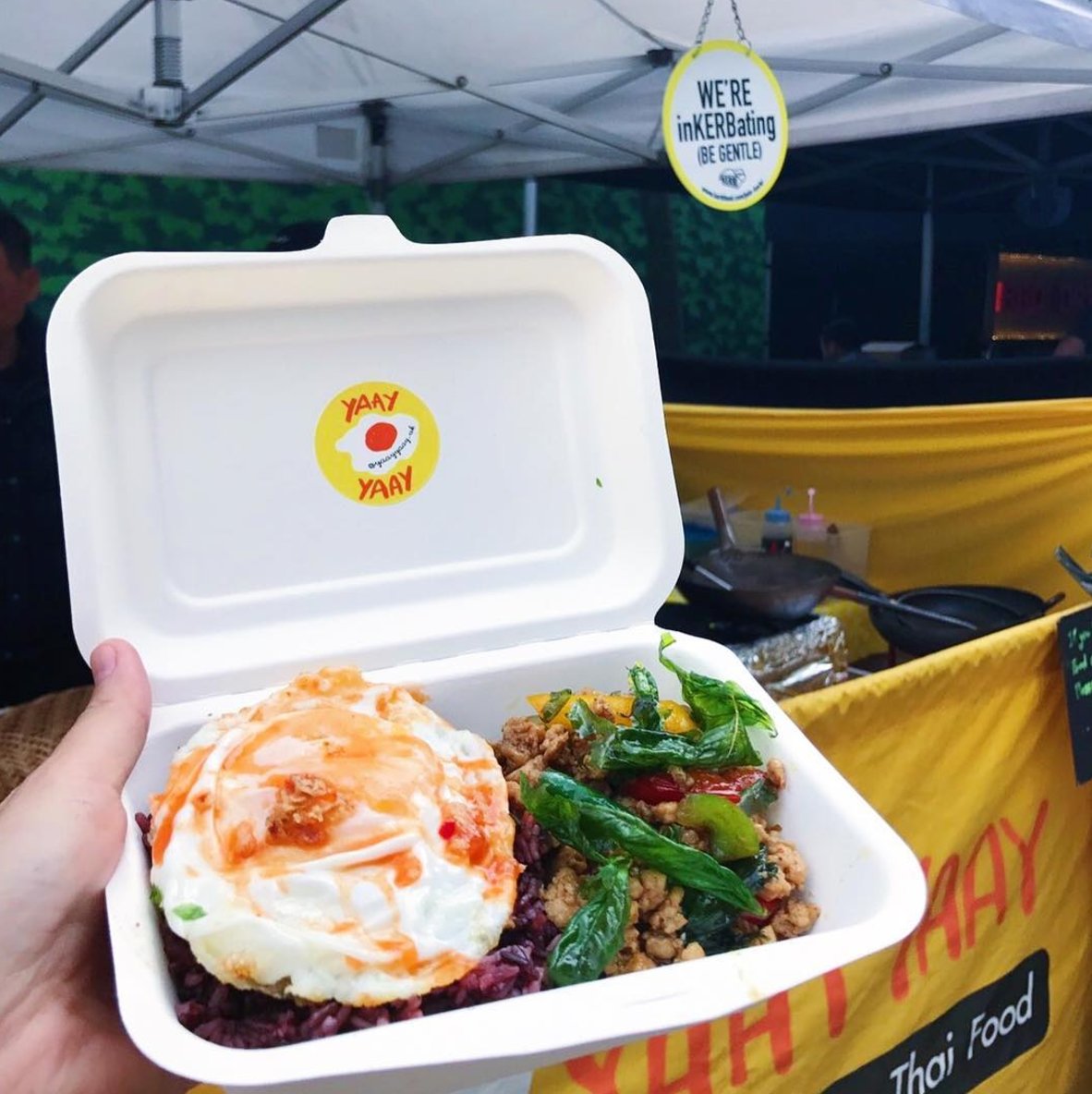 KERB_'s tweet photo. NEW TRADER ALERT! Taiwanese wheel-cakes, Korean fried chicken, Ka Prow + salt beef, today at #KERBKX. Full line-up 👉https://t.co/e84vNEY9PK https://t.co/3cwgBM40rF