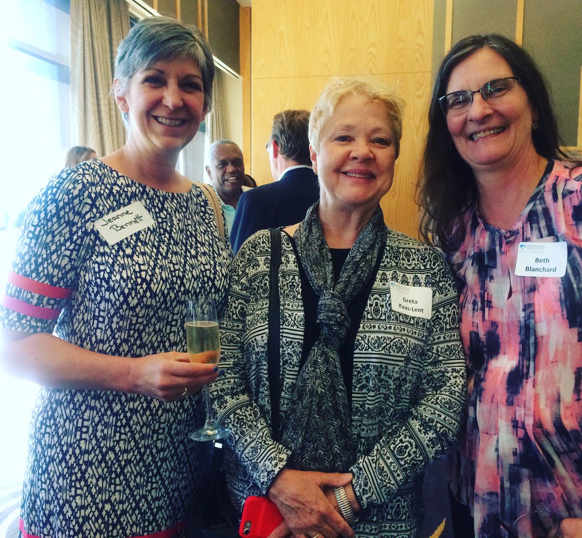 SeattleKingWDC's tweet photo. Snapshots con't of current #WorkSourceSKC leaders, staff (current & former), partners +more honoring @MarlenaSessions & her years of service https://t.co/ot4SuWZyQP