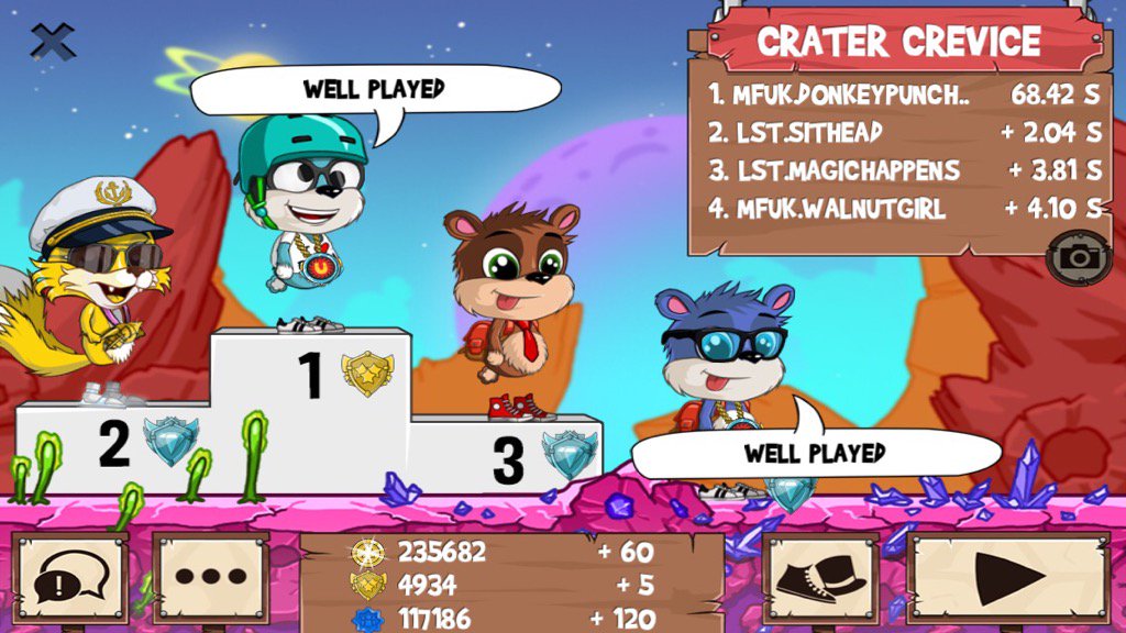 donkeypuncher_1's tweet photo. I just beat a golden fox! #funrun2 #Sithead #magichappens #WalnutGirl https://t.co/WSgZwtptq2