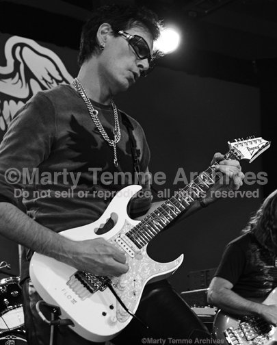 A very happy birthday to guitar player Steve Vai. Photo by Marty Temme. 