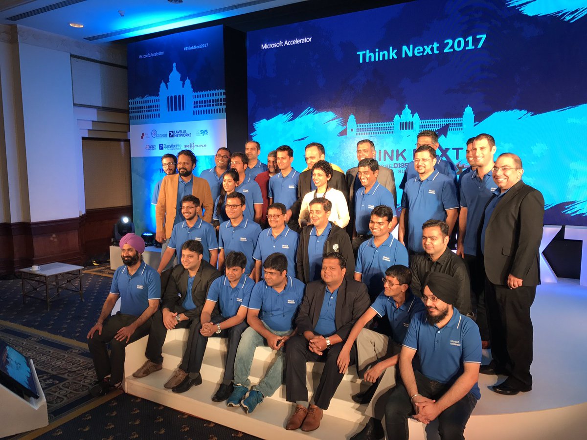 The 10th cohort & Accelerator team #ThinkNext2017 Many congratulations on graduating! @MSA_IND #startups #IndianInnovation