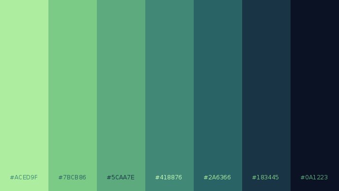 Generated color palette #colors #palette