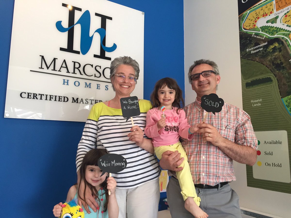 LisaHeninger's tweet photo. Now look at these #happy #faces!! ☺️They're #BuildingANewHome! 🏡#SOLD #happyclients #yegre #edmre #yegnewbuild #LoveMyJob #newhome #family https://t.co/nT10NJ4qSB