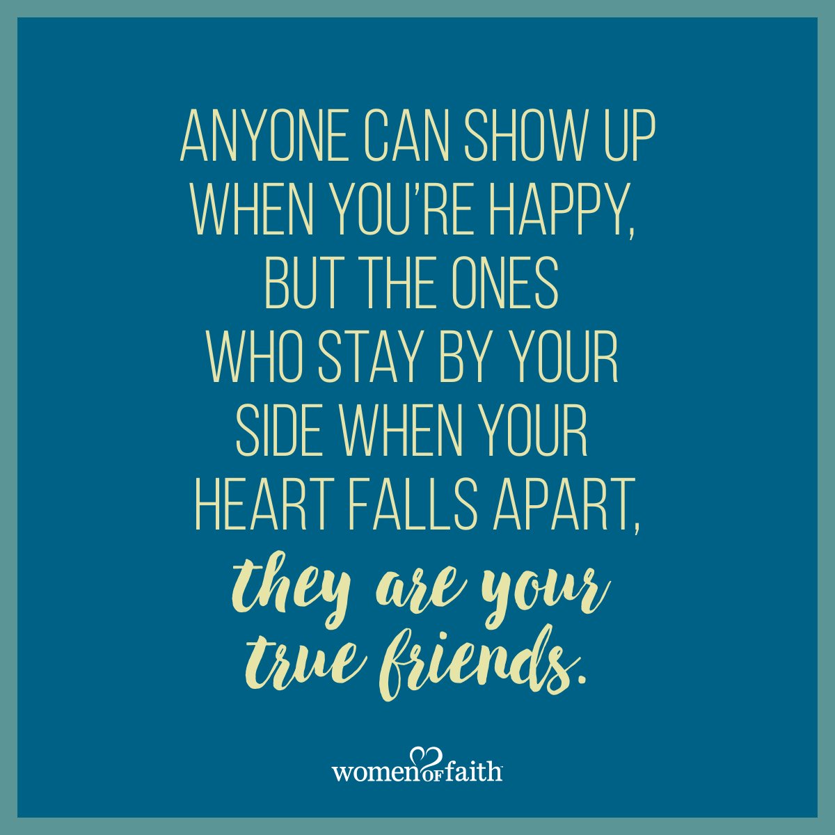 womenoffaith's tweet photo. True friends...

#wofsisters
#friendship
#friends https://t.co/DUrlibeu0U