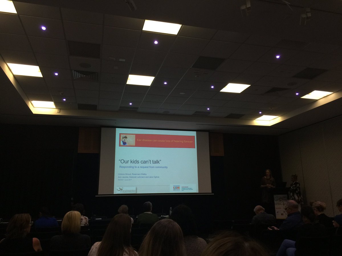 cre_ichear's tweet photo. #RAOM2017 "our kids can't talk" research by Victoria Stroud responds to community concerns about OM &amp; HL. https://t.co/Oo3AJlZ6OQ