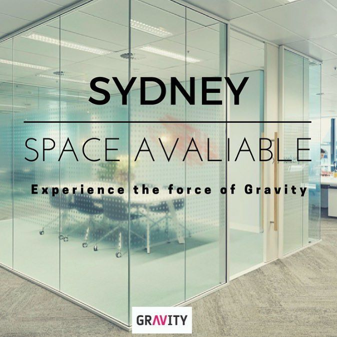 GravityCowork's tweet photo. We've got some fantastic team spaces both in coworking and semi private spaces that have just become available in our flagship Sydney space… https://t.co/KjWT0DlDRf