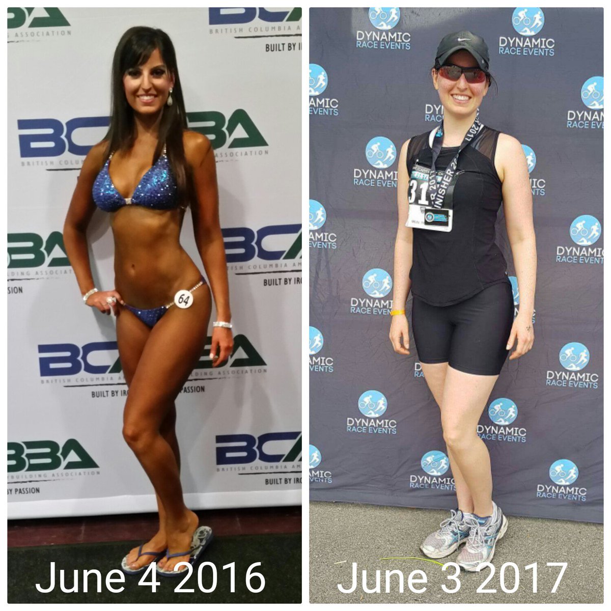 just_jess3's tweet photo. Still a #fitgirl just a different kind of goal #gogetter #transformation #sprinttri #wcoc #bcabba #lesstan #moresteadystate https://t.co/3AzkuQ8Gre