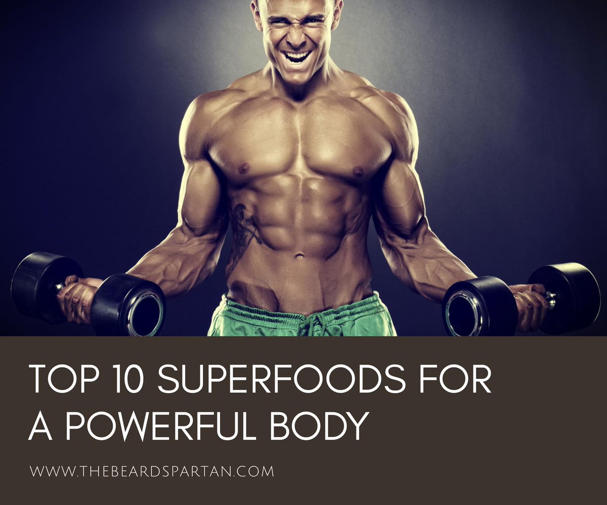 thebeardspartan's tweet photo. TOP 10 SUPERFOODS FOR A POWERFUL BODY
to read visit https://t.co/CvZ9HuRSvU https://t.co/3C71hE0bwL