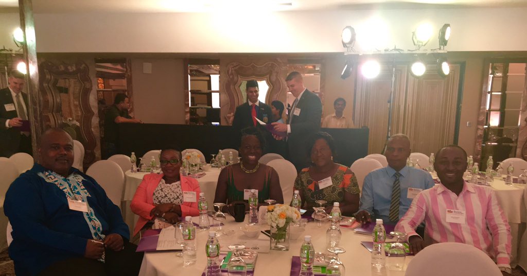 Accra road safety team at the Bloomberg Philanthropies Partner Meeting in Mumbai.