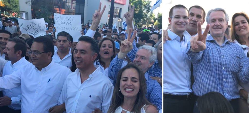 ImpuneMex's tweet photo. Como cuando tu marcha nice es la única que vale #CoahuilaDigno https://t.co/uQAn5Aor3Z
