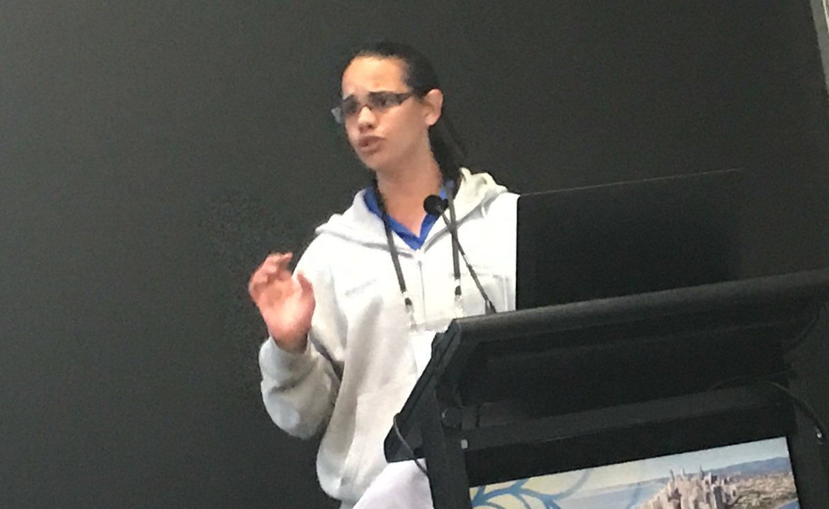 otitismedia2017's tweet photo. Corrine Butler, Deadly Ears, talking about understanding supportive listening environments in early childhood services. #RAOM2017 https://t.co/s7GKSxyBKU