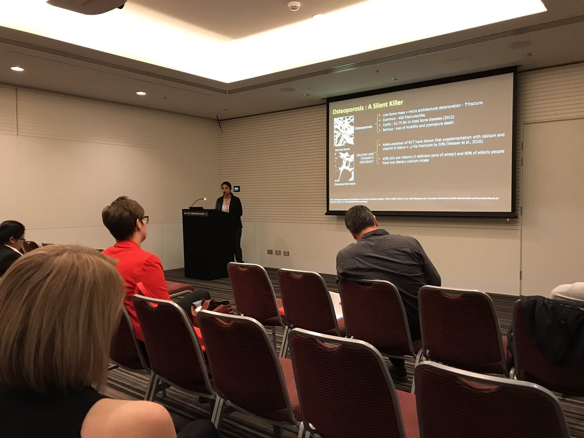 Deepti Sharma, UniSA PhD student, shows low vitamin D reduces bone micro-architectural strength in the elderly #asmr