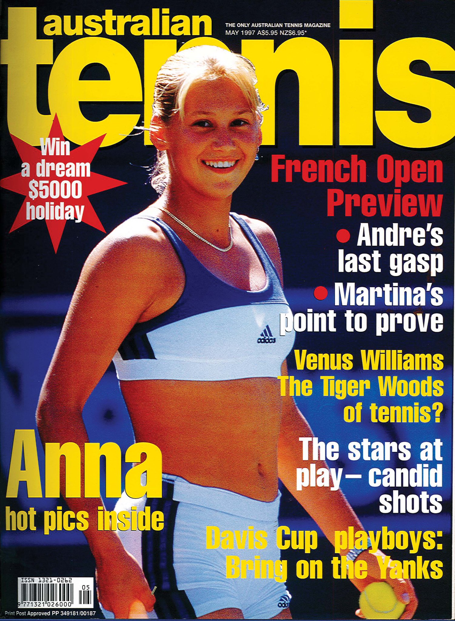 Happy birthday today to Anna Kournikova - a 12-time cover star between 1996-2003! 