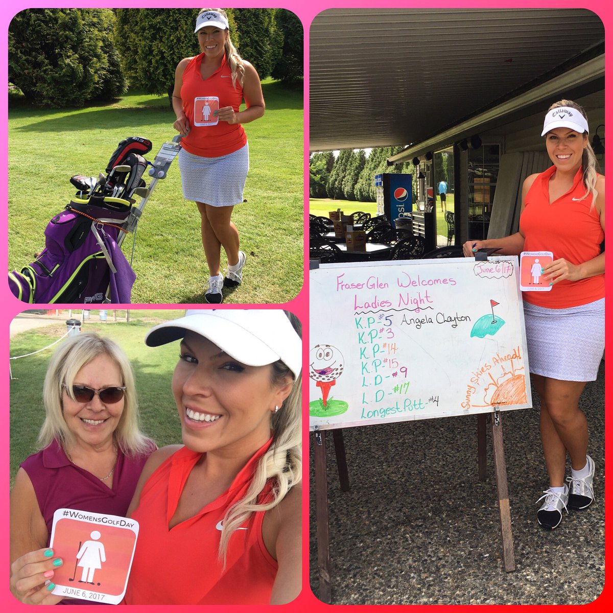 NicoleFastdraw's tweet image. #WomensGolfDay with my #mom fun day of #golf @womensgolfday @LPGA @PGATOUR