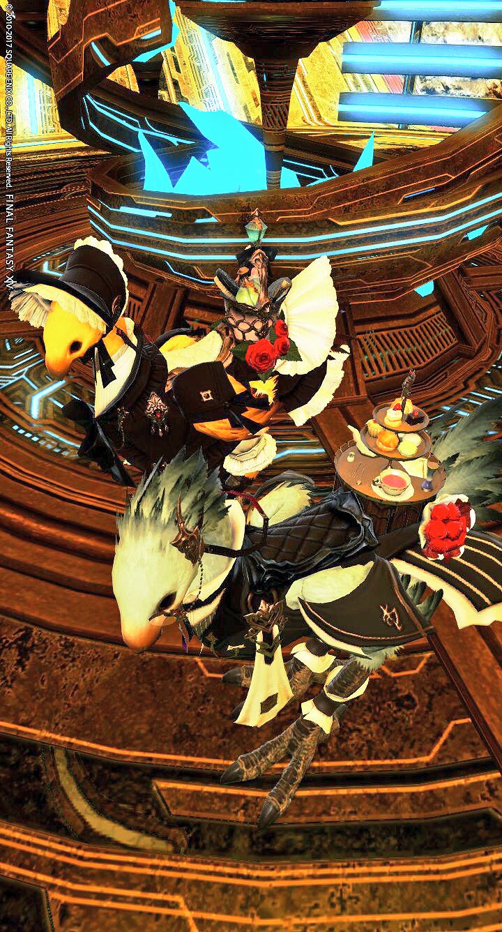 雁えりか コミックス新刊電子配信開始 Ff14のチョコボ装甲 メイドバード がとにかく美しかったから見て 背中に乗せたコスメの籠がすごかった ケーキと紅茶載せてるのはバトラーバードです 雁えりか コミックス新刊電子配信開始 Ff14のチョコボ装甲 メイドバード がとにかく美しかったから見て 背中に乗せたコスメの籠がすごかった ケーキと紅茶載せてるのはバトラーバードです