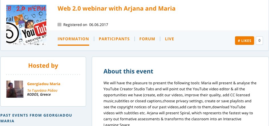 abfromz's tweet photo. Join @mgeorgiad & me for #etwiam #etwinning webinar abt YouTube Creator Studio & Spiral apps, Jun 14, 7 PM CEST https://t.co/xVgBdVv0f2