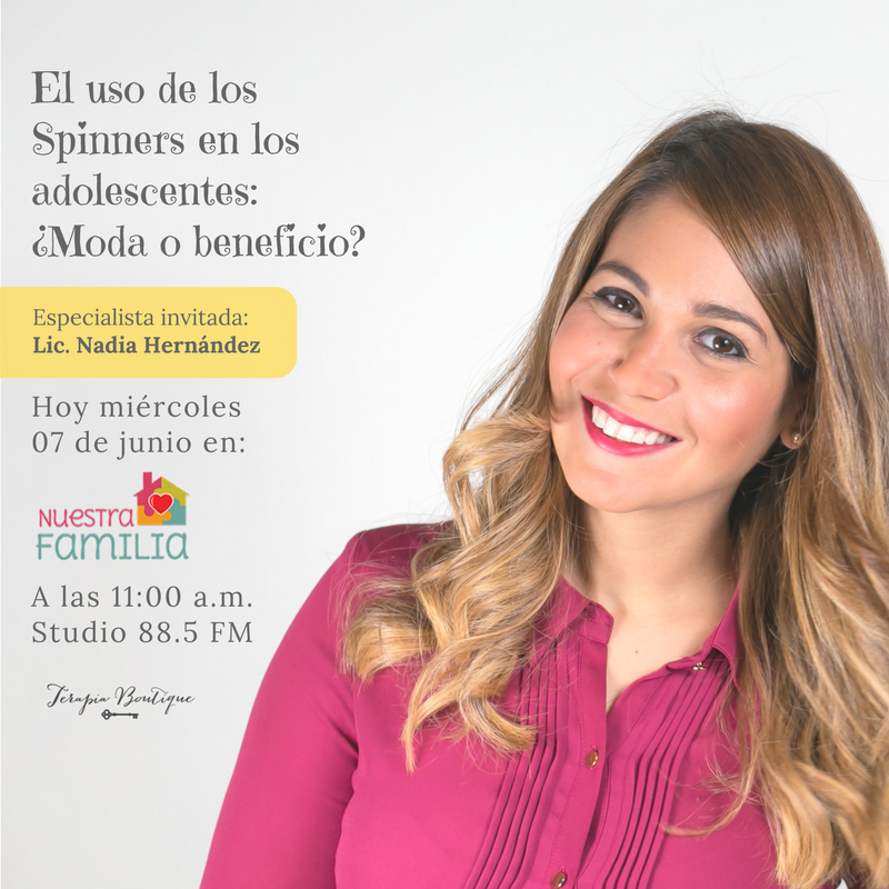 terapiaboutique's tweet photo. Hoy en @Nuestra_Familia Nuestra Familia :) Sintoniza! |#spinners
#terapiaboutique #adolescencia #psicologia #nuestrafamiliard https://t.co/OR2zUXlL6I