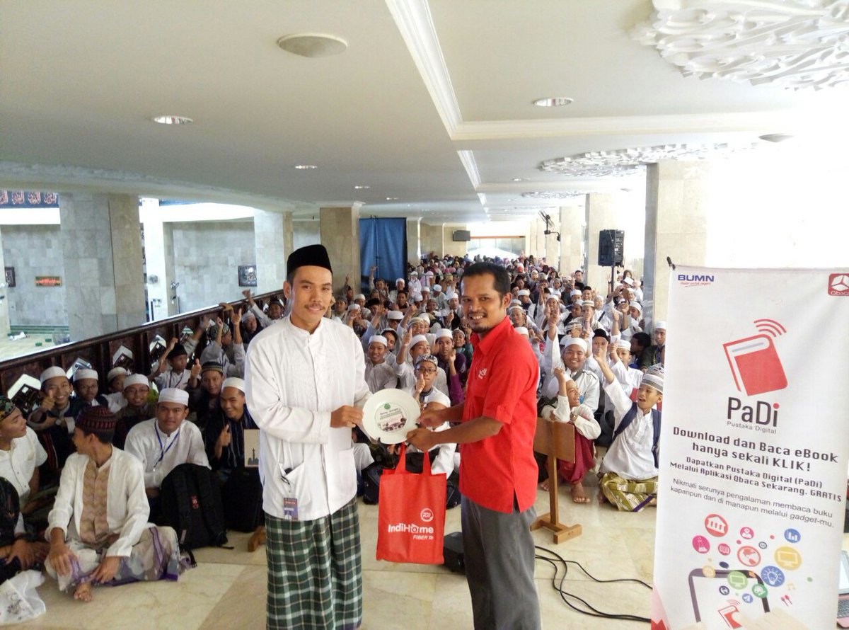 budipriyono's tweet photo. Sosialisasi PaDi pada Pesantren Ramadhan RM Sabilal Muhtadin Bjm
@Synergy_Telkom 
@A_Sugiarto2015 
#bumnhadiruntuknegeri 
#Reg6
@witelkalsel https://t.co/xo7TgjAG3i