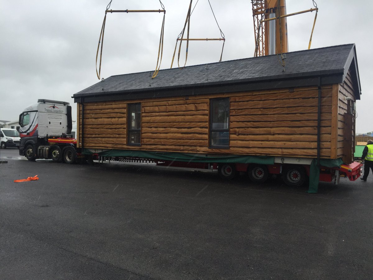Brand New trailer added to our fleet. Semi-extendable low loader with bells and whistles on its first job! #Trans2logistics