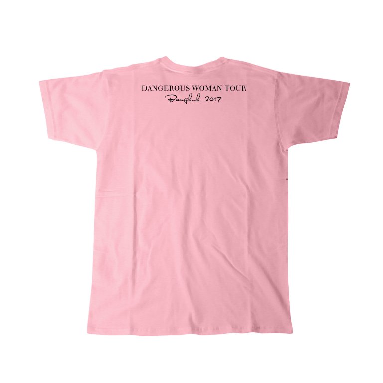 5️⃣ เสื้อยืด (แบบที่ 2)
ราคา : 350 บาท
#ArianaGrandeBKK2017