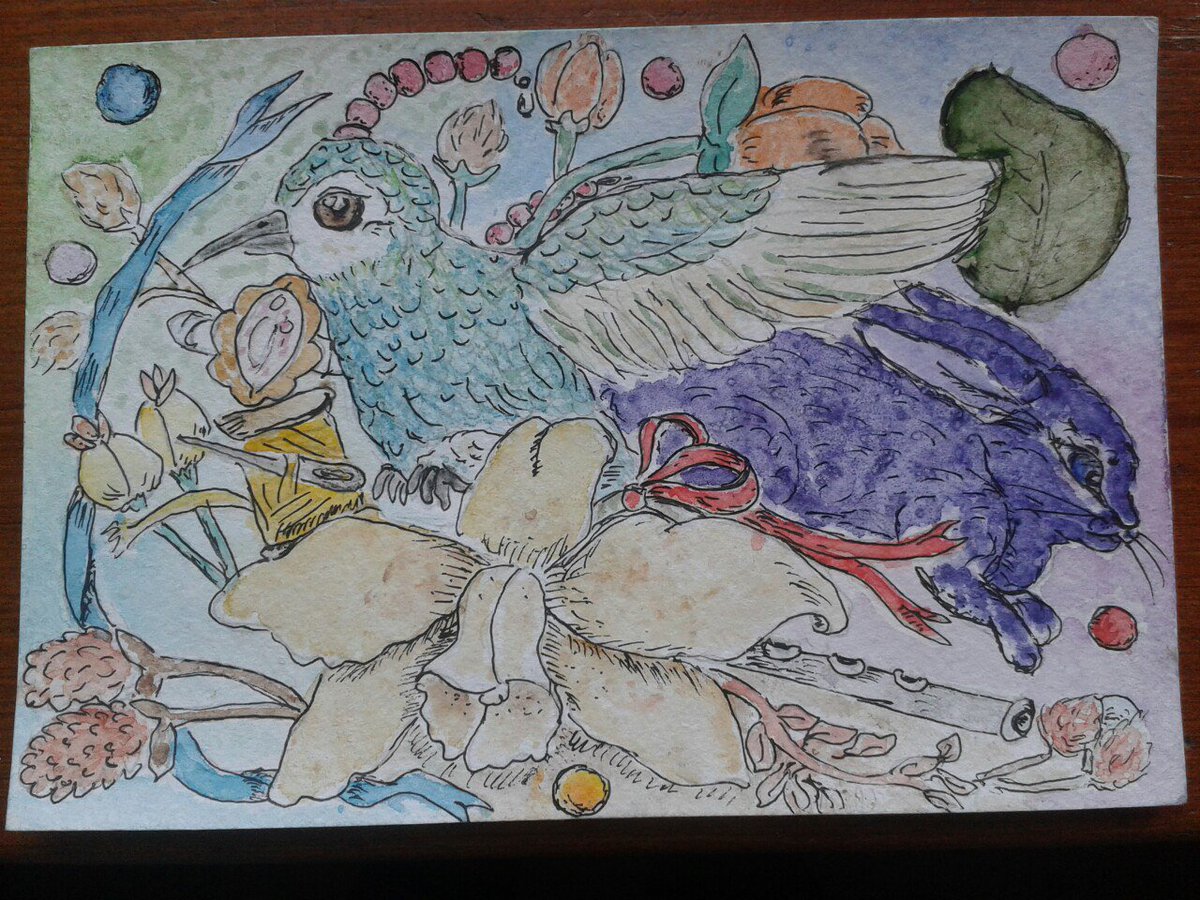 RabbitThomasine's tweet photo. #somewhere #my_book #rabbit_lil #princess_hummingbird
Okey, I write a book (fantasy) and draw illustrations myself. https://t.co/T8TvNNQ5Aa