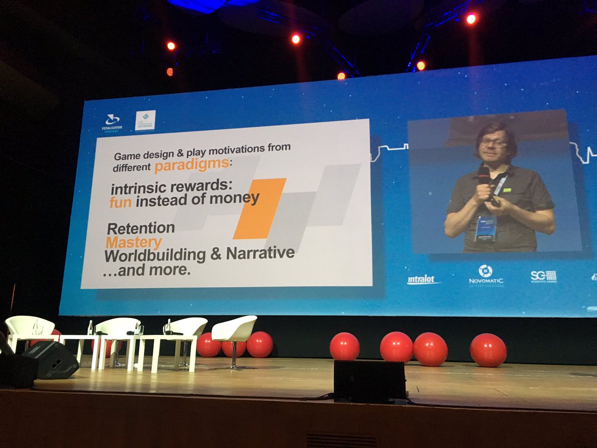 janpst's tweet photo. #EL2017 what can lotteries learn from game developers ? Aki Jarvinen https://t.co/ueb3DJnzed
