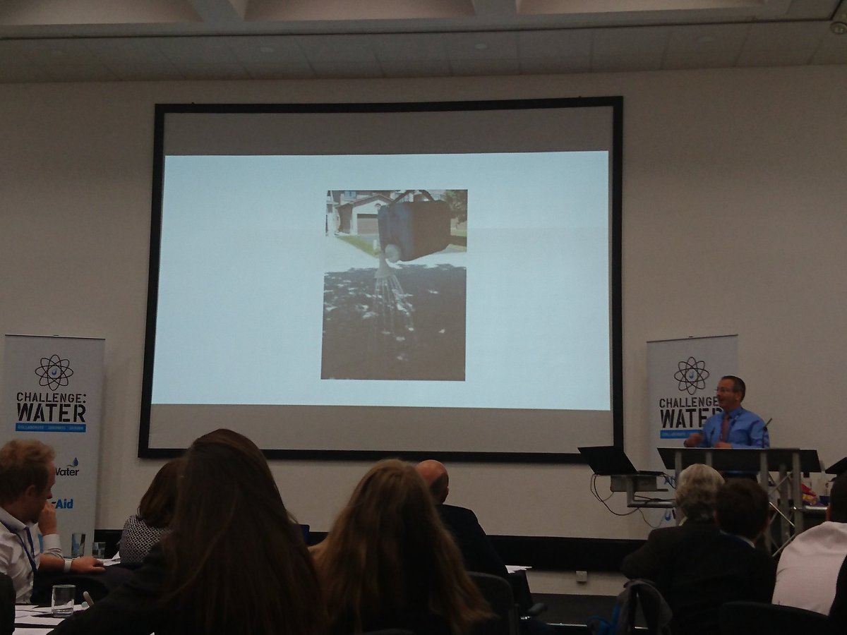 SteffWSS's tweet photo. Listening to Tim talk about how he got into #water efficiency. Going from being a park ranger in the USA to starting @SWSM_ #challengewater https://t.co/OFfEMDxRUY