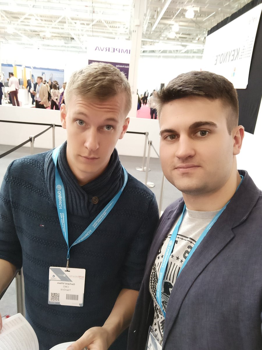 oliverloit's tweet photo. Grinding @Infosecurity ! We're looking for #distributors #resellers #channelpartners for @TitanGrid 

#Infosec17 #CyberSecurity #Infosec https://t.co/mYYE5O6kXJ