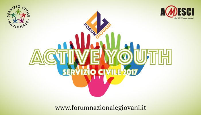 #ServizioCivile: "Active Youth" il progetto #FNG! C'è tempo per candidarsi fino alle ore 14:00 del 26 giugno! info:bit.ly/ActiveYouth_FNG