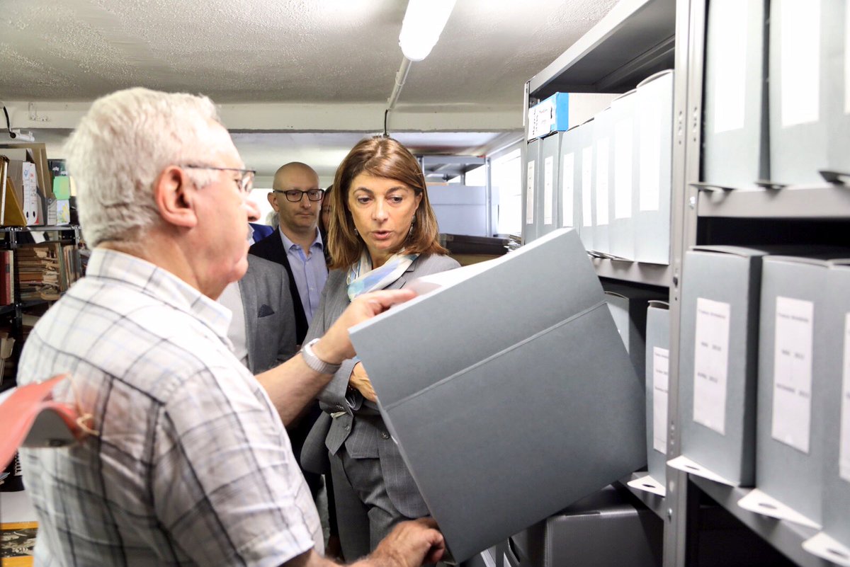 MartineVassal's tweet photo. #DevoirDeMémoire | Visite de l'@assoARAM: un travail de bénévoles passionnés soutenu par le @departement13 https://t.co/2UL0JdZpO8