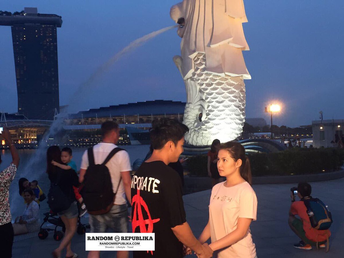RandomRepublika's tweet photo. #MeantToBe in SINGAPORE taping | Other photos of #VanBie #AddBie #KenBie #JakBie -- #MTBinSingapore #KapusoAbroad #MTBWeMetFoughtFellInLove https://t.co/xVq99U3tIU
