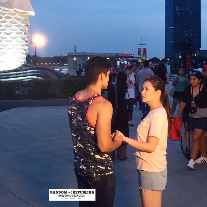 RandomRepublika's tweet photo. #MeantToBe in SINGAPORE taping | Other photos of #VanBie #AddBie #KenBie #JakBie -- #MTBinSingapore #KapusoAbroad #MTBWeMetFoughtFellInLove https://t.co/xVq99U3tIU