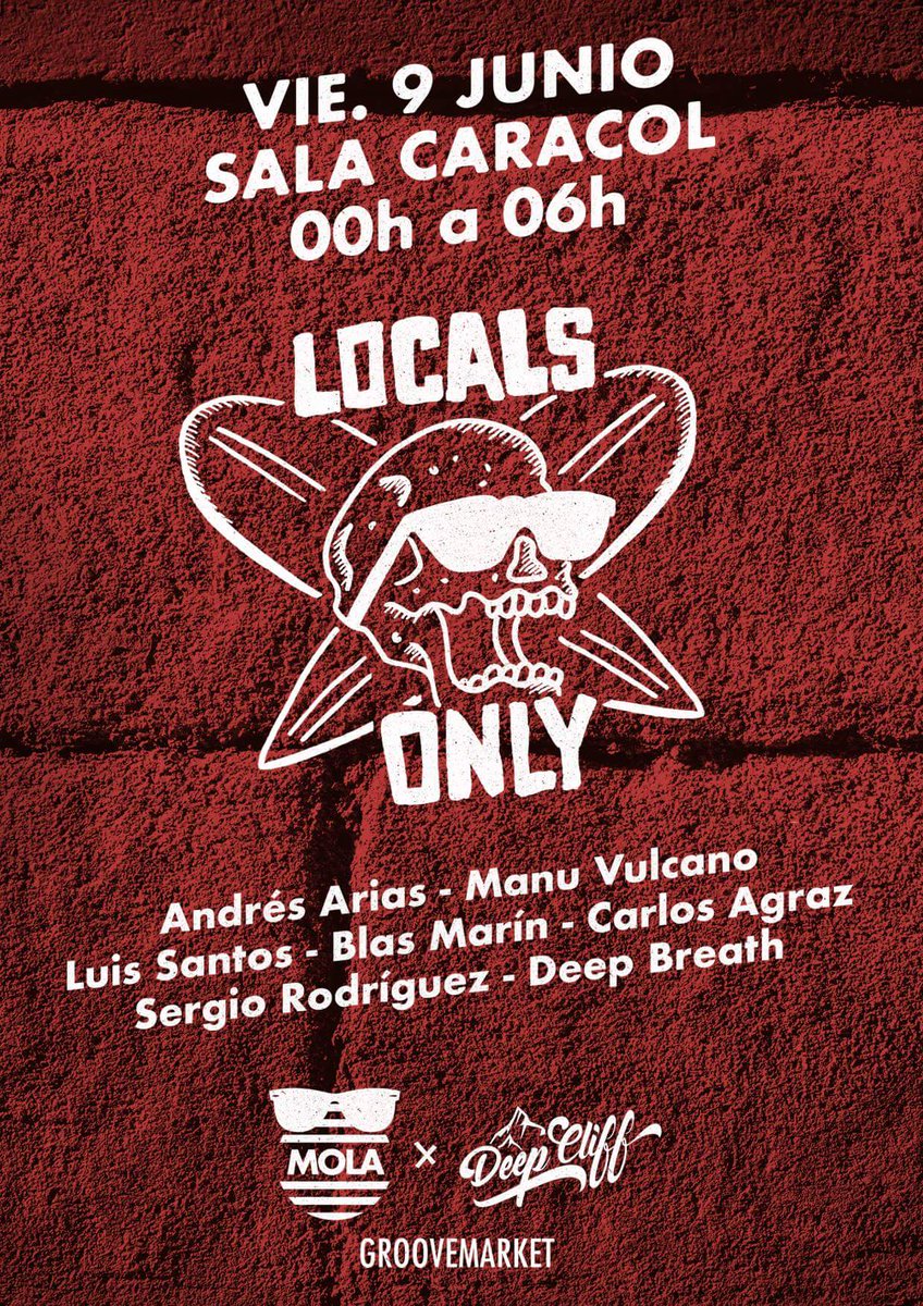 crewmusicmd's tweet photo. #EventoRecomendado
Viernes en @salacaracol @MOLACLUB X #DEEPCLIFF https://t.co/3mJtx1IkYm