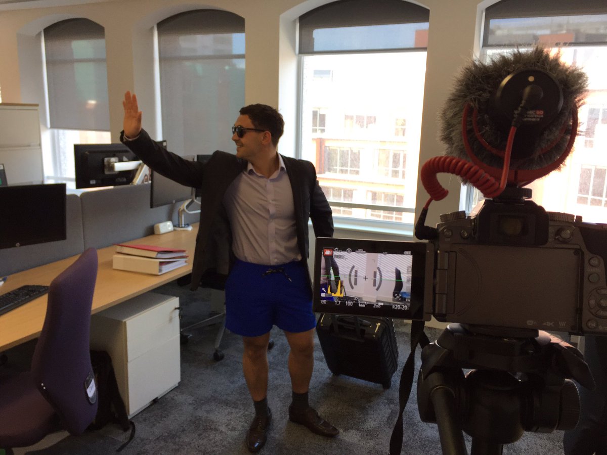 TLTtrainees's tweet photo. Sneaky peak of our next TLT trainee video... #TLTunpacked #behindthescenes #sunsoutkneesout #dontforgetyourtoothbrush https://t.co/mUMSsw4F8L