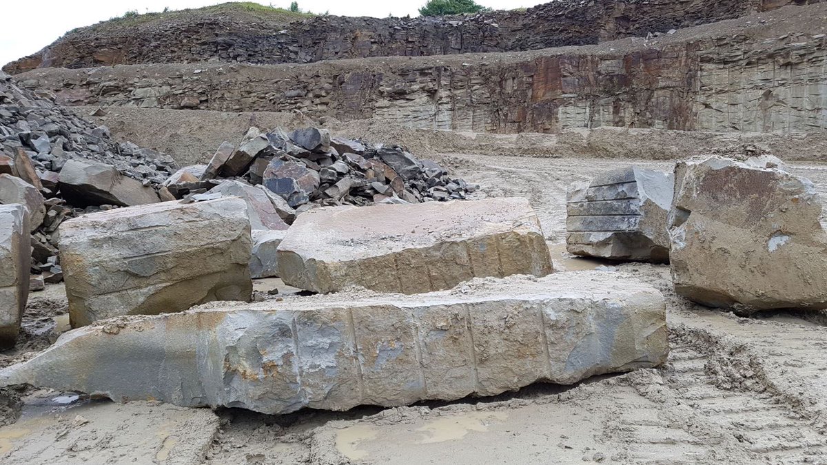 clairedunne35's tweet photo. Pleased to announce that our Northern team are back quarrying in Howley Park        #MarshallsStone #BritishStone https://t.co/3vba1fqrGw