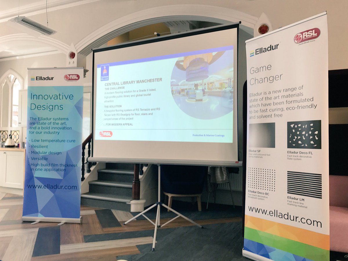 weare_74's tweet photo. Learning something new everyday - today about benefits of resin flooring @ResinSurfaces @Connectiontweet https://t.co/mnrw3hnetE