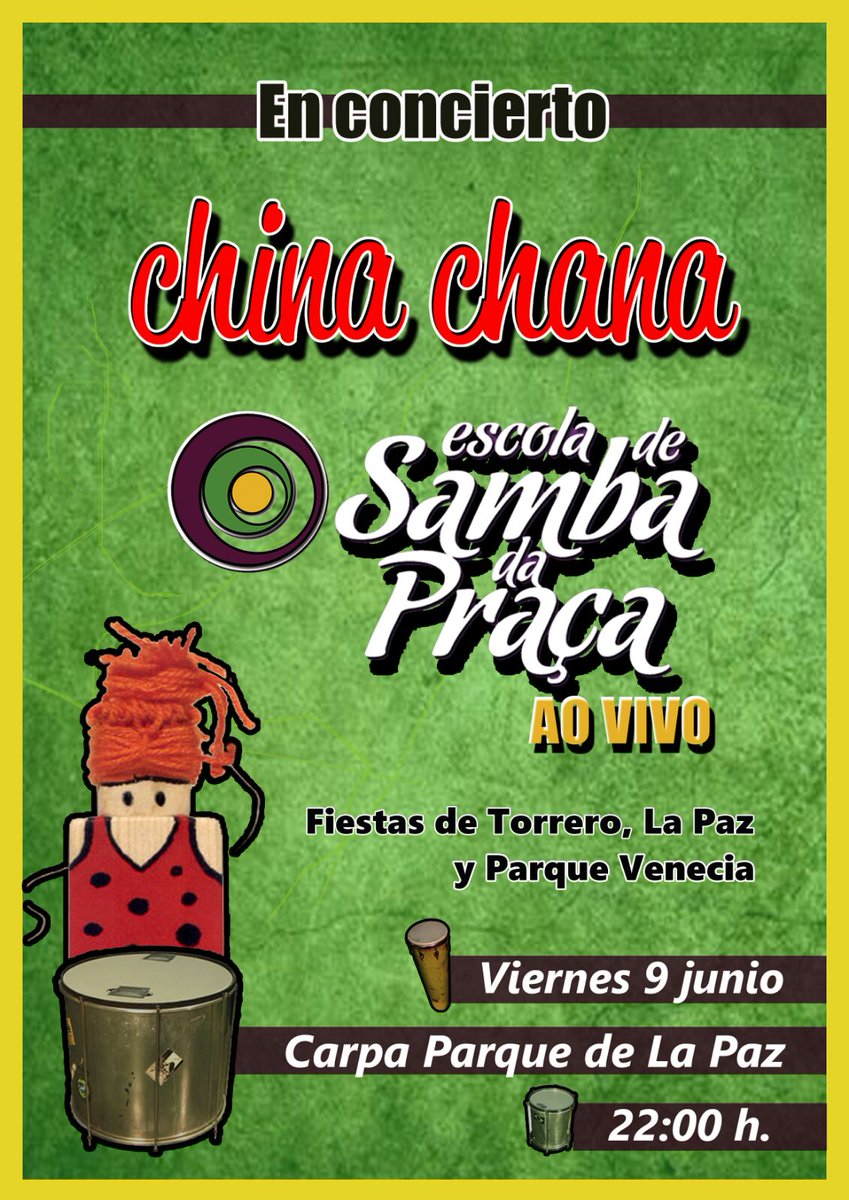 Mañana... planazo en las fiestas de Torrero, La paz y Parque Venecia. No os lo perdáis!!