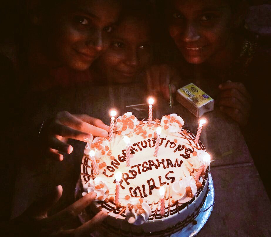 ArtForCause's tweet image. All of @NGOProtsahan 's little ladies scored between 6.5-7.5 grades on their 10th board. 1st girls in their families to get an education.