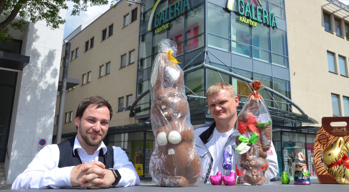 Marktkorb's tweet image. Aus Schokoladen-Hasen wird Kuchen: Galeria Kaufhof setzt sich gegen Lebensmittelverschwendung ein: bit.ly/2qVPrQQ