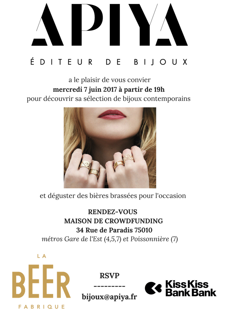essecalumni's tweet photo. Martin Pellet (E11) et Zineb Couki (E11), attendent CE SOIR 7 juin les alumni autour des bijoux #equitables #Apiya et des #beerfabrique https://t.co/KGyQR99m51
