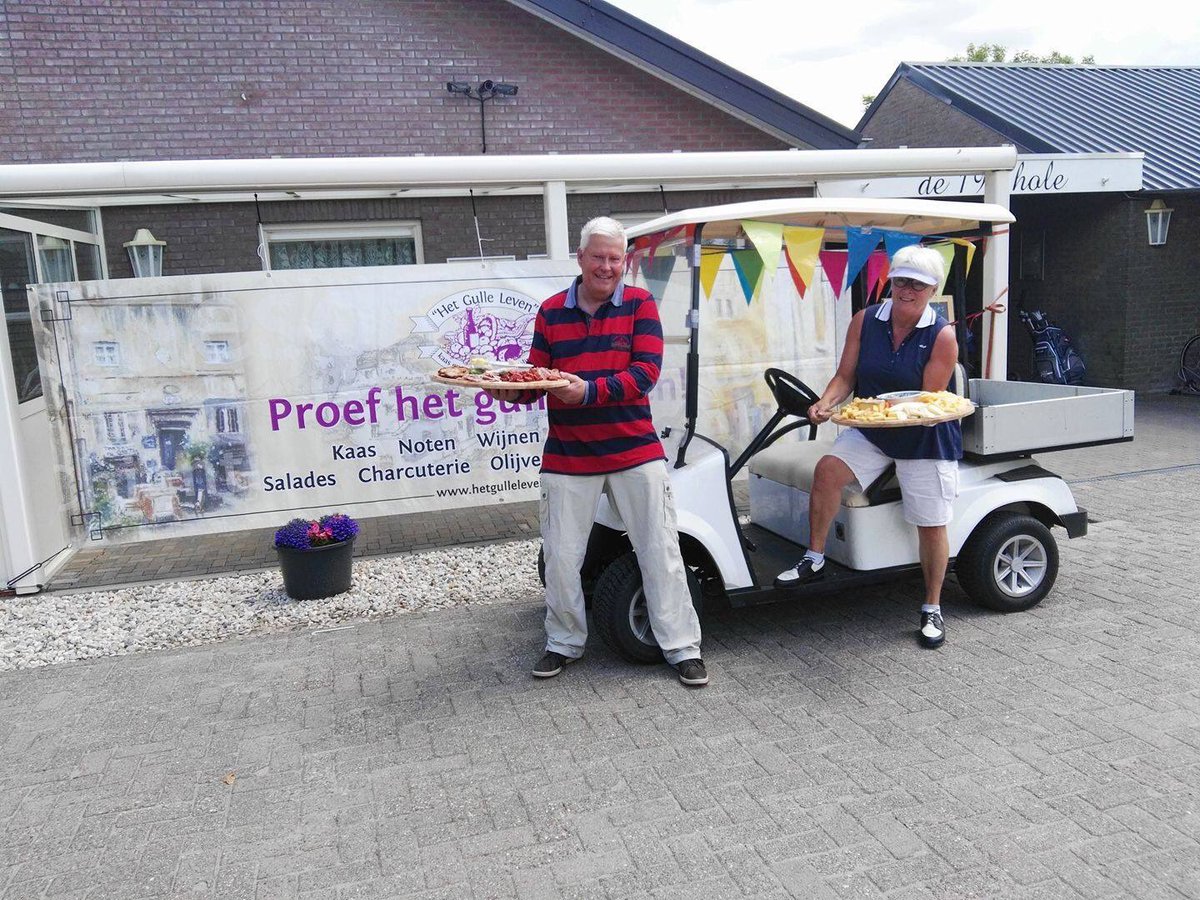 Het Gulle Leven golftoernooi was een succes tweede Pinksterdag