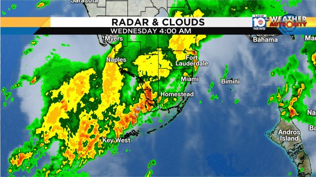 Get ready for another wet day! We have team coverage on the forecast watch local10 for more. https://t.co/hK02QnlbMx