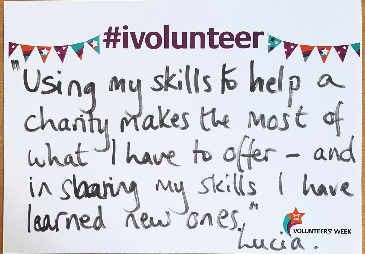 ReachVolunteer's tweet photo. Volunteering is a brilliant way to not only share your existing skills, but to learn new ones as well! #ivolunteer #volunteersweek https://t.co/NvQfIieWkl